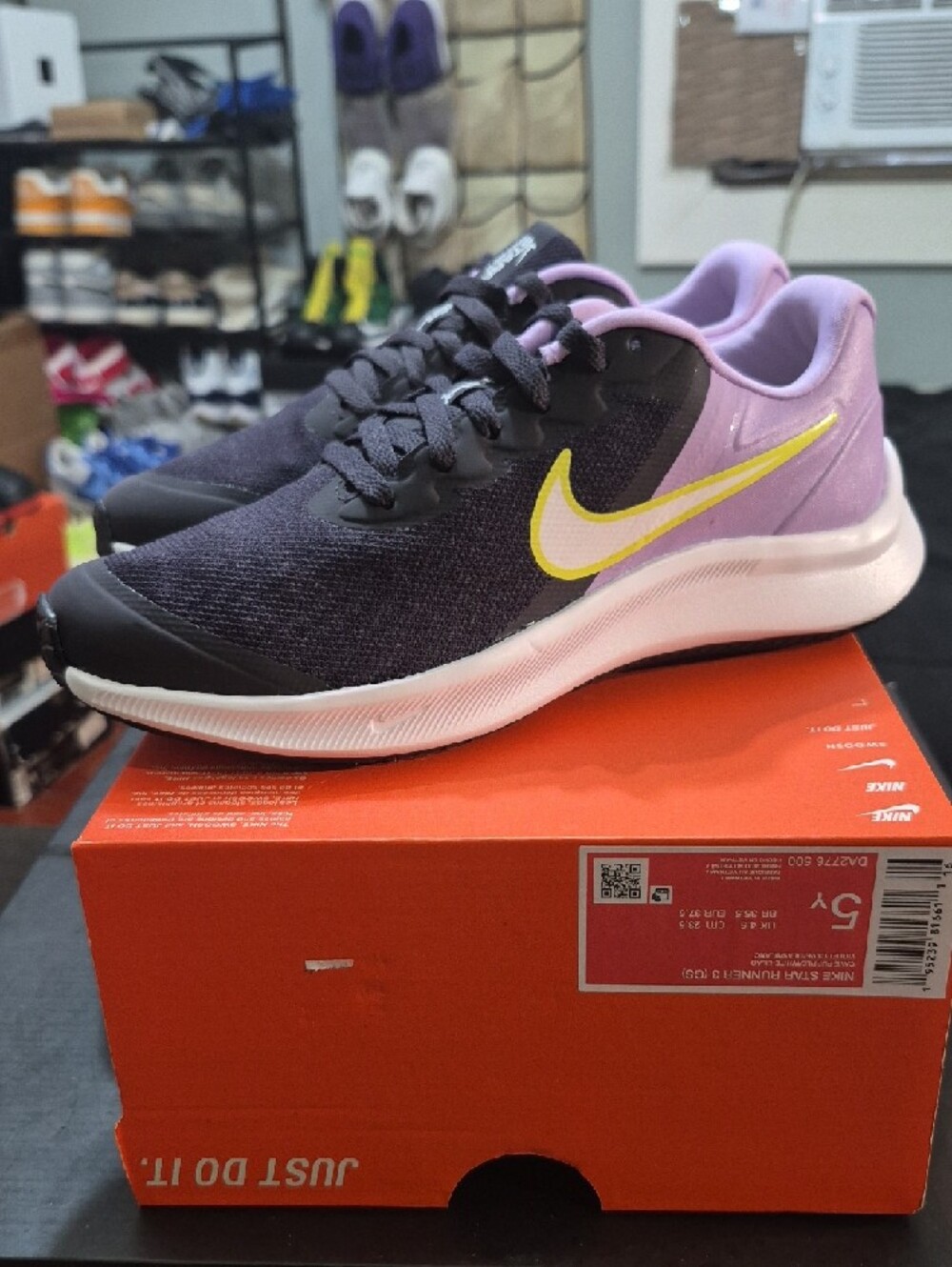 Nike Star Runner 3 GS 'Cave Purple' (2025) M5Y/W6.5 New W/OG Box - Picture 2 of 11